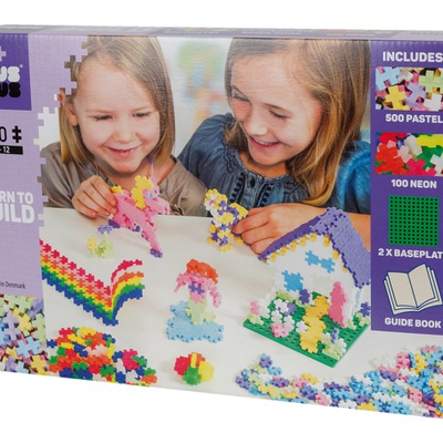 Plus-Plus Mini Pastel (600 szt.)