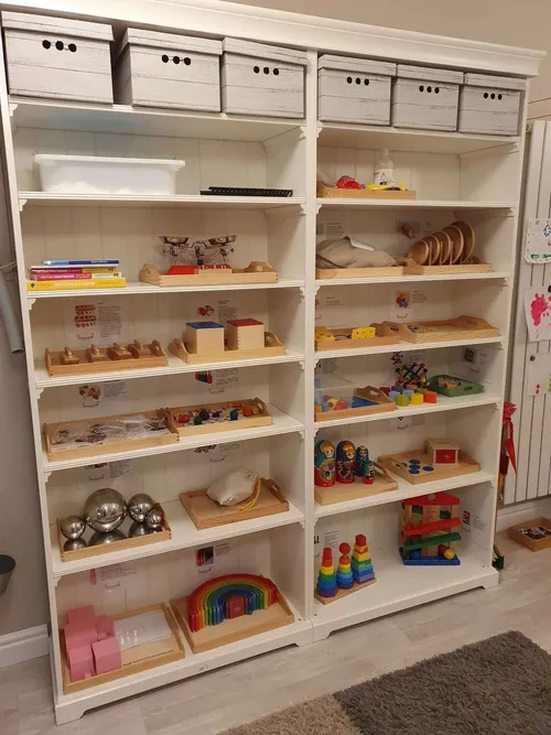 Sala zabaw Minimali i Bawialnia w stylu Montessori. Sale zabaw przy Nutka Cafe