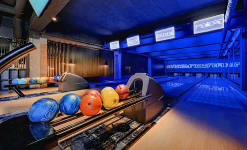 Kręgielnia Maszynownia w Hotelu Młyn