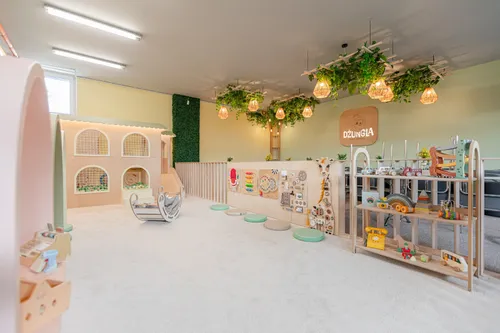 Jungle playroom for children